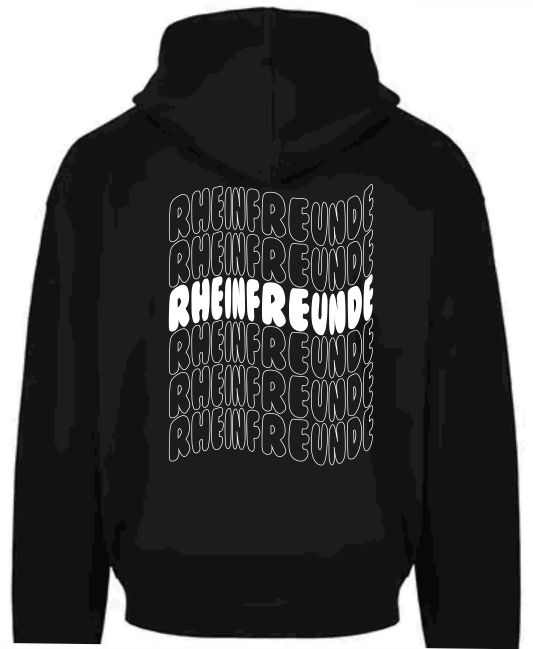 Kapuzenpulli "Rheinfreunde geschwungen" 23742 – Bild 5