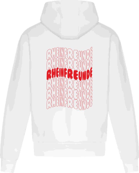 Kapuzenpulli "Rheinfreunde geschwungen" 23742 – Bild 3